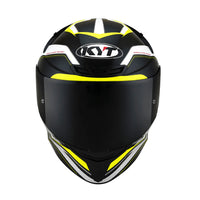 KYT TT-COURSE KACIGA / grand prix black-yellow