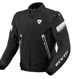 REV'IT! CONTROL AIR H2O JAKNA / black-white