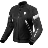 REV'IT! CONTROL AIR H2O LADIES JAKNA / black-white