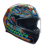 KACIGA AGV K3  - ROSSI WINTER TEST 2018 E2206