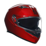KACIGA AGV K3  - RED MONO COMPETIZIONE
