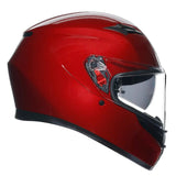 KACIGA AGV K3  - RED MONO COMPETIZIONE