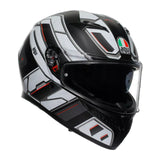 KACIGA AGV K3  - RIVIA MATT BLACK/WHITE
