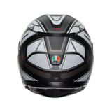 KACIGA AGV K3  - RIVIA MATT BLACK/WHITE