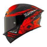 KACIGA KYT TT-REVO COMBUSTION MATT RED