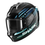 SHARK SKWAL i3 LIGHT-BLUR / crno -plava -zelena