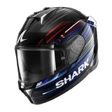 SHARK SKWAL i3 LIGHT-BLUR / crno -crvena -plava