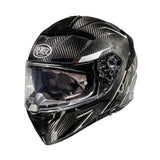 PREMIER DEVIL CARBON KACIGA / black-white