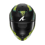 KACIGA SHARK D-SKWAL 3 SPEED VIB MAT ŽUTO CRNA