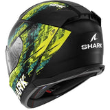 KACIGA SHARK D-SKWAL 3 SPEED VIB MAT ŽUTO CRNA