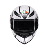 KACIGA AGV K1 S - SPEEDARMOR MATT BLACK/GREY/RED