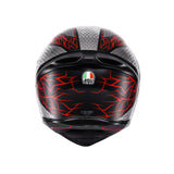 KACIGA AGV K1 S - SPEEDARMOR MATT BLACK/GREY/RED