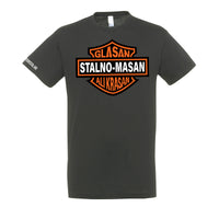 MOTORISTA GLASAN & MASAN MAJICA / black / grey