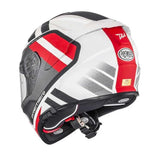 PREMIER DEVIL FZ 2 BM KACIGA / red-white-black matt