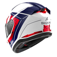 SHARK SKWAL i3 RHAD KACIGA / white-red-blue