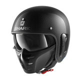 SHARK S-DRAK CARBON KACIGA / black carbon skin
