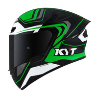 KYT TT-COURSE KACIGA / Overtech black-green